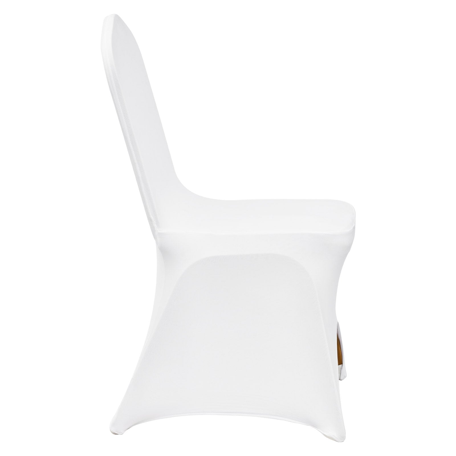 Stretch Spandex Folding Chair Covers, Universal Fitted Arched Front Cover, Removable Washable Protective Slipcovers, For Wedding, Holiday, Banquet, Party, Celebration, Dining