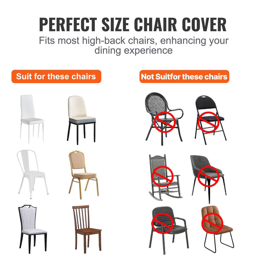 150 Stretch Spandex Folding Chair Covers, Universal Fitted Chair Cover, Removable Washable Protective Slipcovers, For Wedding, Holiday, Banquet, Party, Celebration, Dining