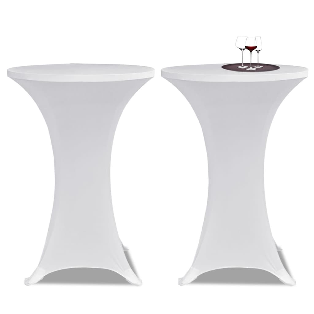 table cover stretch cover 2 pieces 80 cm anthracite